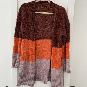 Colorblock cardigan